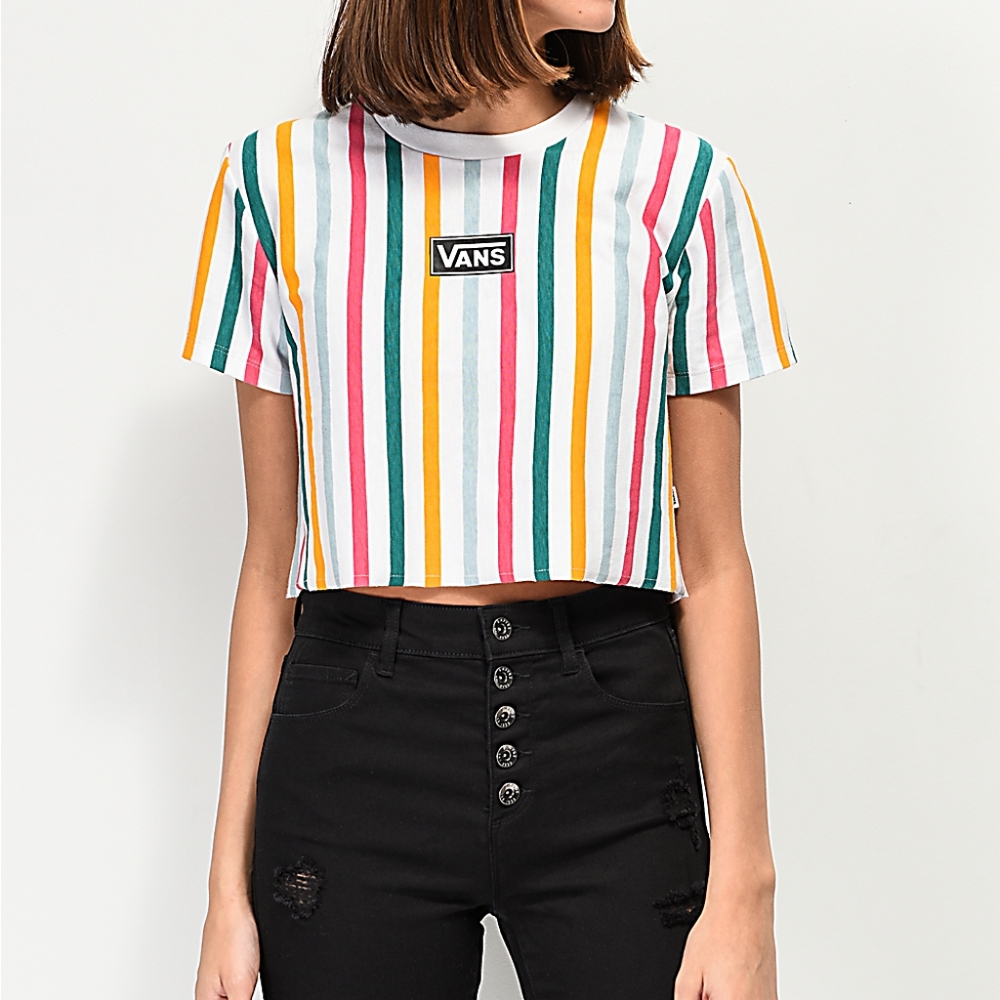 ISO Vans Cropped T shirt